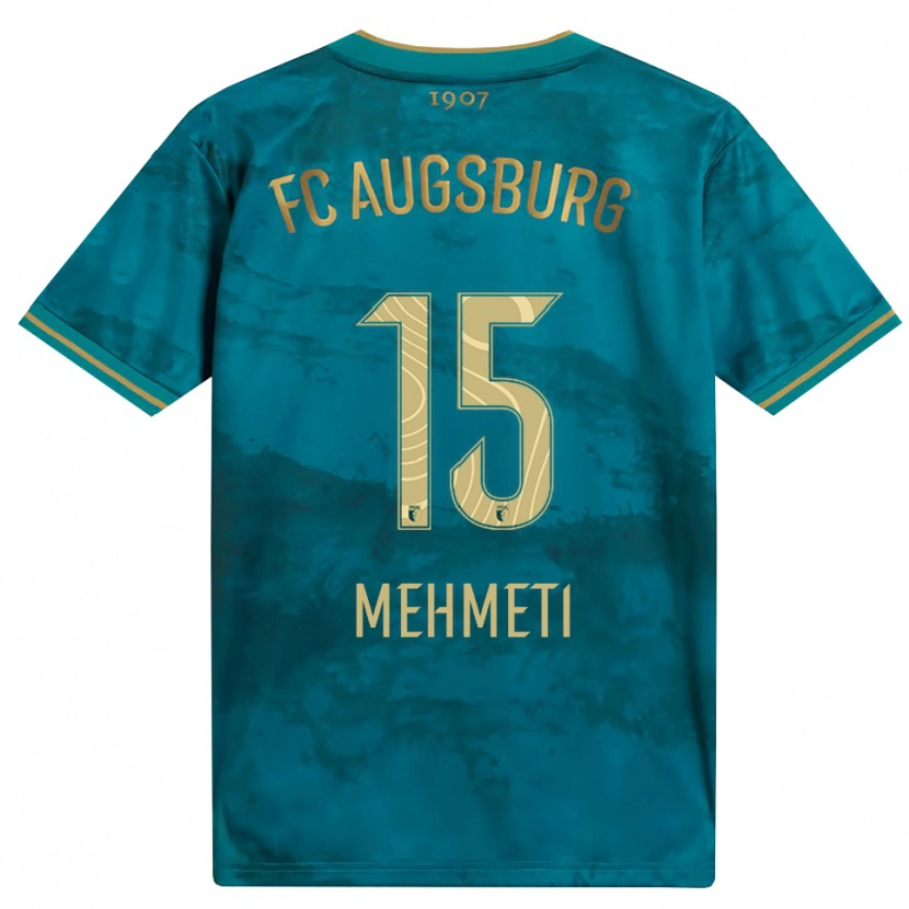 Danxen Kid Bleona Mehmeti #15 Green Brown Away Jersey 2026/27 T-Shirt