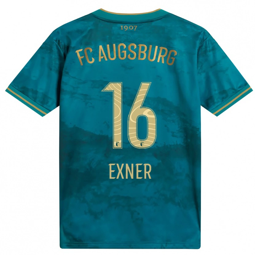 Danxen Kid Ben Exner #16 Green Brown Away Jersey 2026/27 T-Shirt