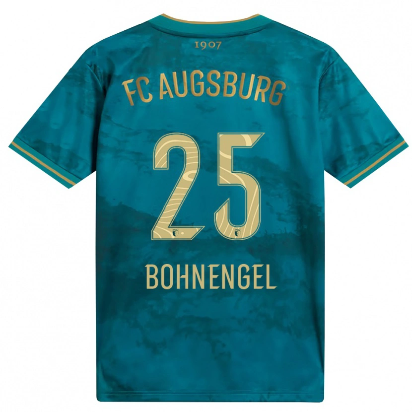 Danxen Kid Noah Bohnengel #25 Green Brown Away Jersey 2026/27 T-Shirt