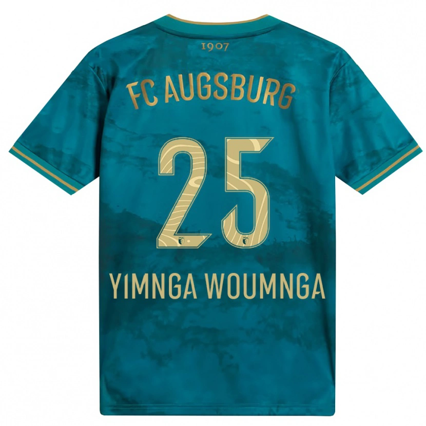 Danxen Kid Batkam Yimnga Woumnga #25 Green Brown Away Jersey 2026/27 T-Shirt