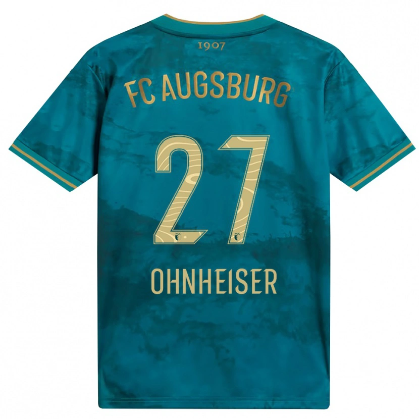 Danxen Kid Nico Ohnheiser #27 Green Brown Away Jersey 2026/27 T-Shirt