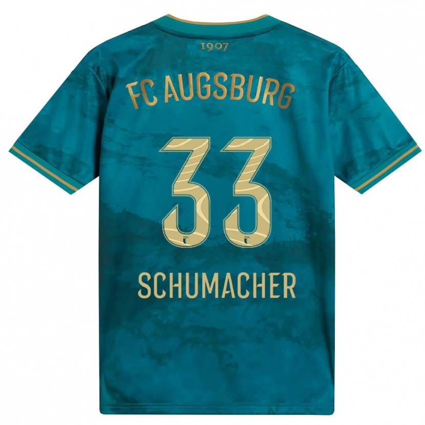 Danxen Kid Till Schumacher #33 Green Brown Away Jersey 2026/27 T-Shirt