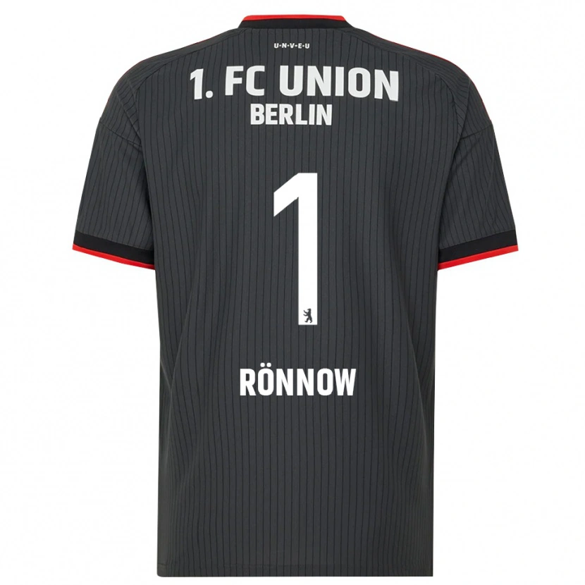 Danxen Kid Frederik Rönnow #1 Black White Red Away Jersey 2026/27 T-Shirt