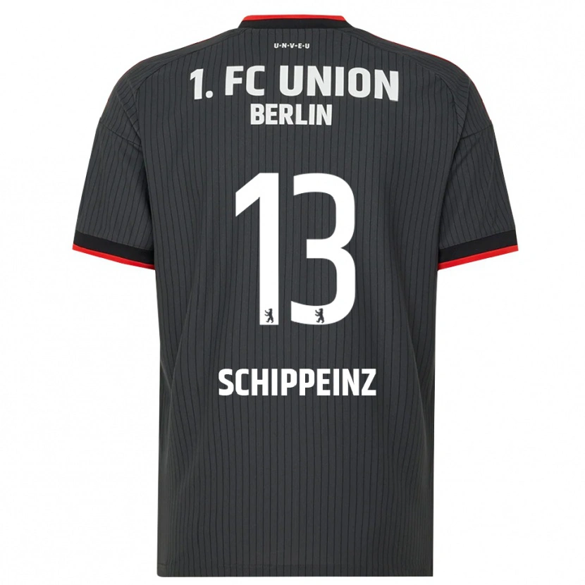 Danxen Kid Mark Schippeinz #13 Black White Red Away Jersey 2026/27 T-Shirt