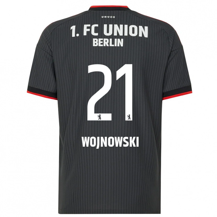 Danxen Kid Wiktorian Wojnowski #21 Black White Red Away Jersey 2026/27 T-Shirt