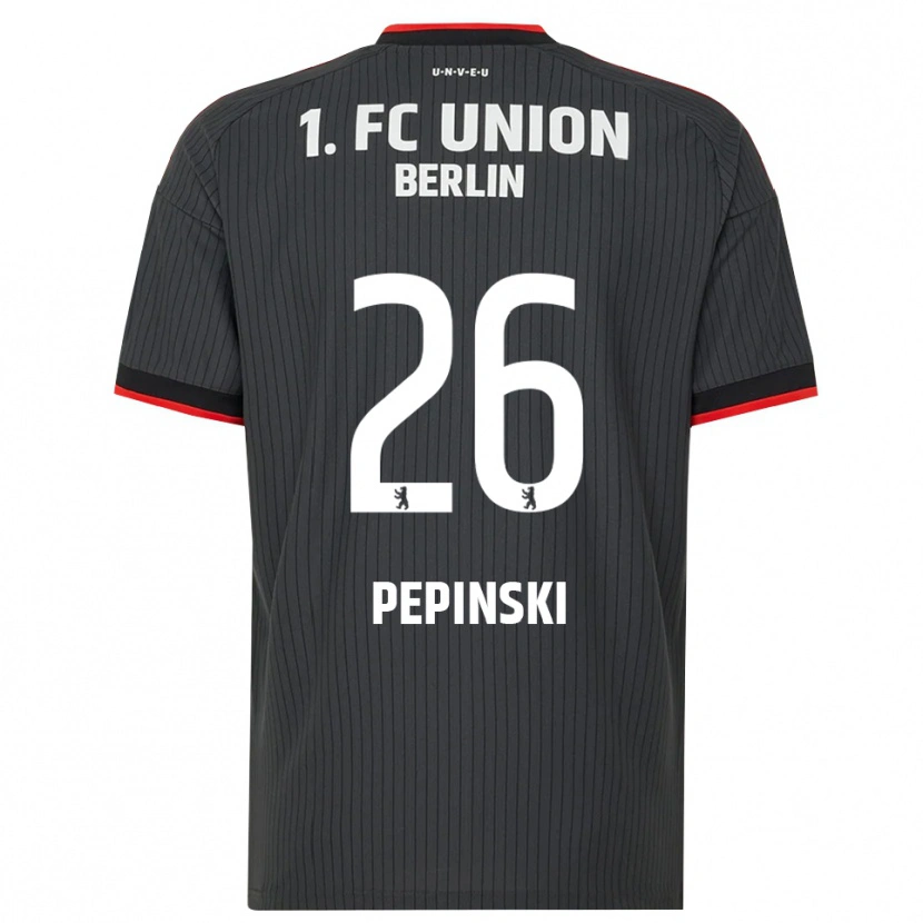 Danxen Kid Louis Pepinski #26 Black White Red Away Jersey 2026/27 T-Shirt