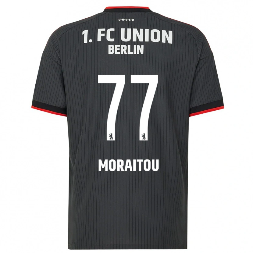 Danxen Kid Athanasia Moraitou #77 Black White Red Away Jersey 2026/27 T-Shirt