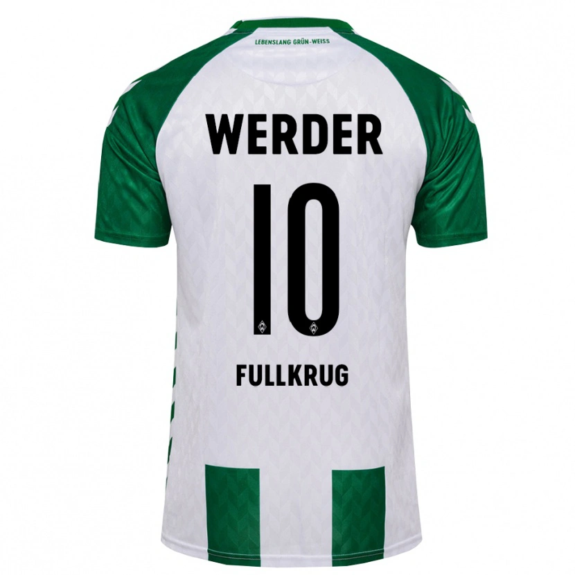 Danxen Men Niclas Füllkrug #10 Green White Home Jersey 2026/27 T-Shirt