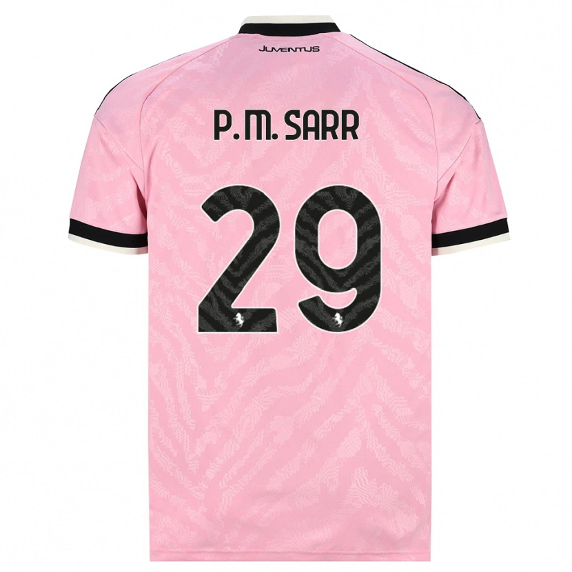 Danxen Men Pape Matar Sarr #29 Pink Black Away Jersey 2026/27 T-Shirt