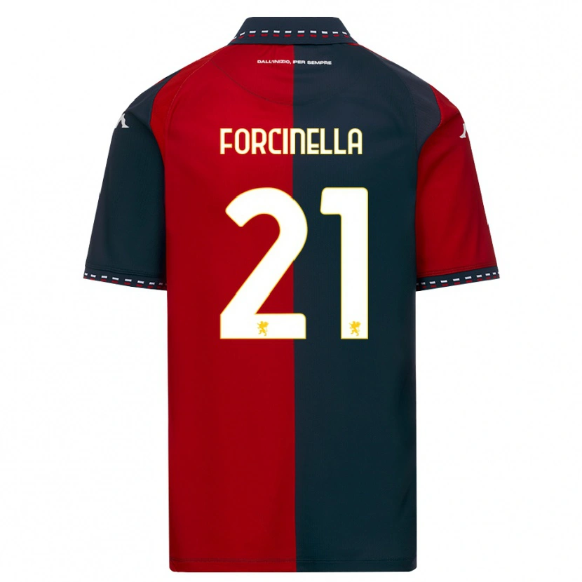 Danxen Men Camilla Forcinella #21 Red Black White Home Jersey 2026/27 T-Shirt