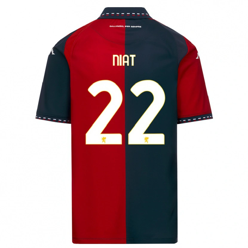 Danxen Men Yahvan Niat #22 Red Black White Home Jersey 2026/27 T-Shirt