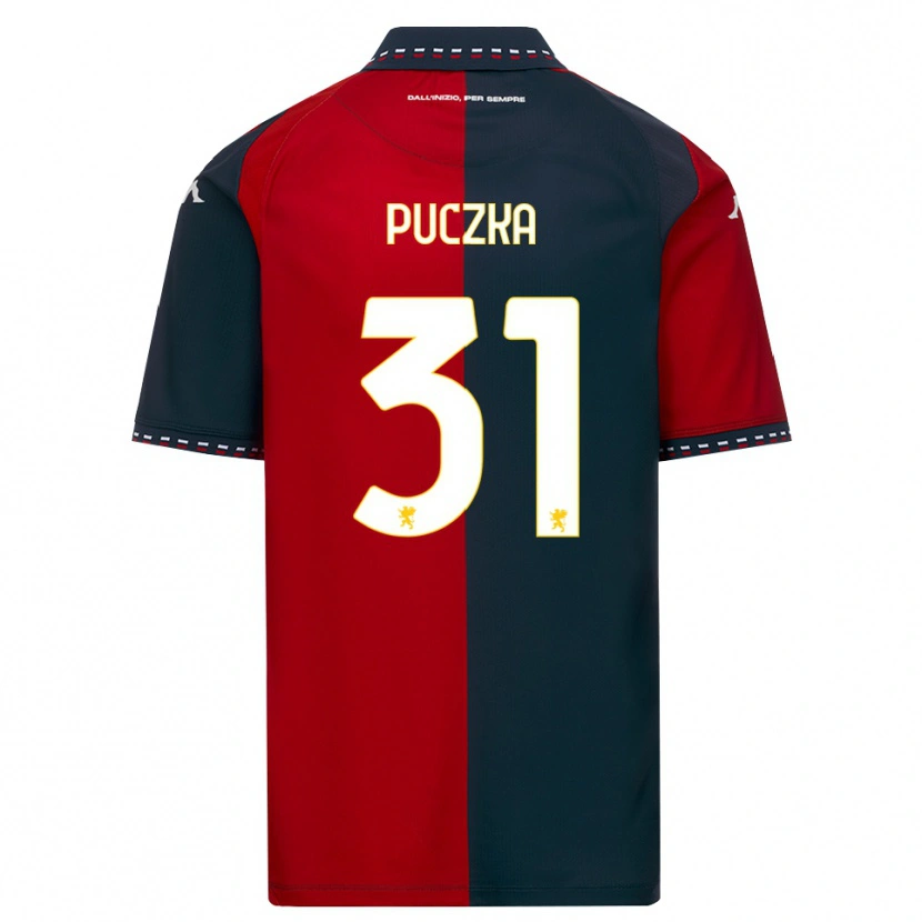 Danxen Men David Puczka #31 Red Black White Home Jersey 2026/27 T-Shirt