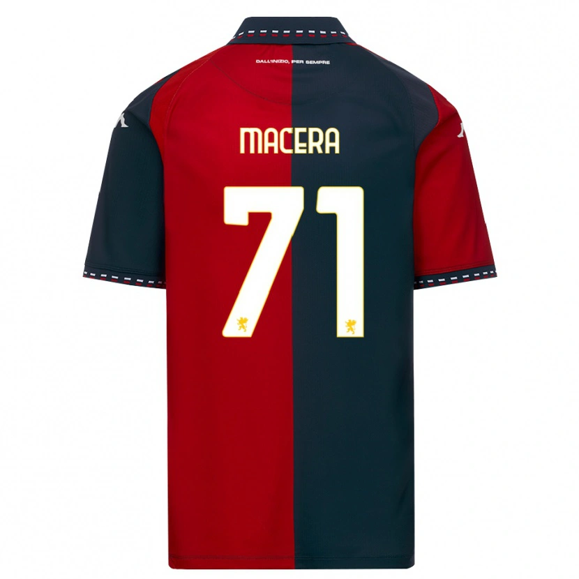 Danxen Men Matilde Macera #71 Red Black White Home Jersey 2026/27 T-Shirt