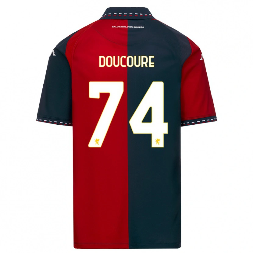 Danxen Men Mamedi Doucouré #74 Red Black White Home Jersey 2026/27 T-Shirt