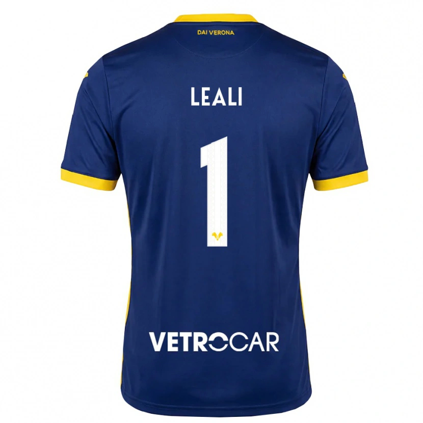 Danxen Men Nicola Leali #1 Royal Blue Yellow White Home Jersey 2026/27 T-Shirt