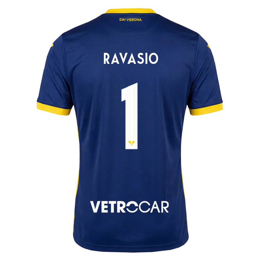 Danxen Men Manuel Ravasio #1 Royal Blue Yellow White Home Jersey 2026/27 T-Shirt