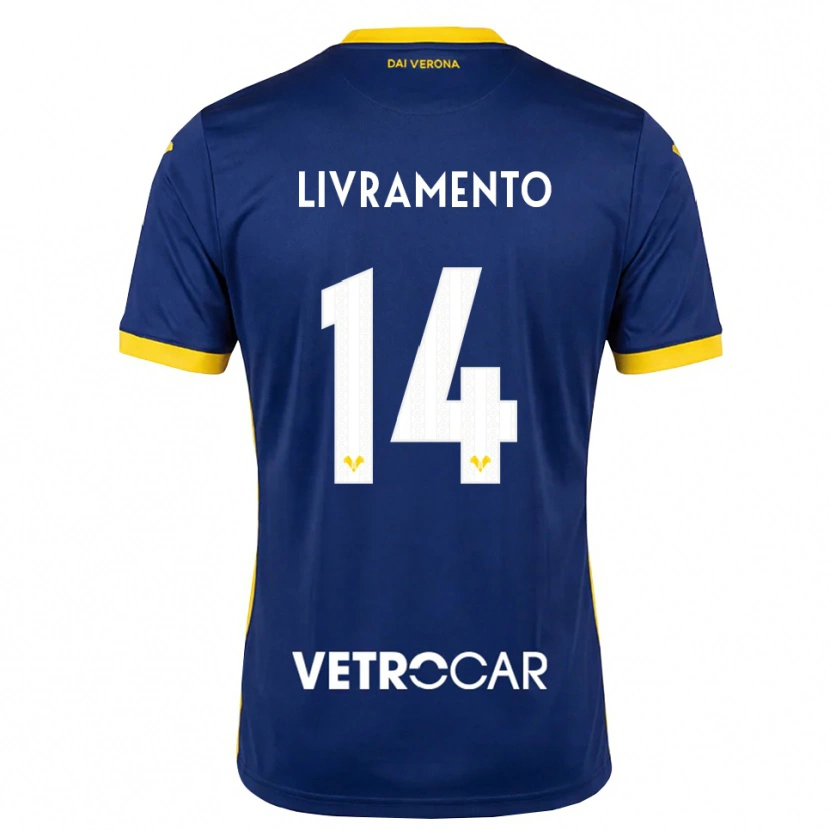 Danxen Men Dailon Livramento #14 Royal Blue Yellow White Home Jersey 2026/27 T-Shirt