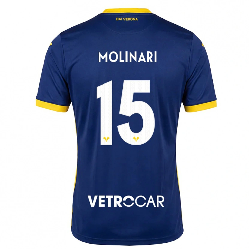 Danxen Men Gabriele Molinari #15 Royal Blue Yellow White Home Jersey 2026/27 T-Shirt