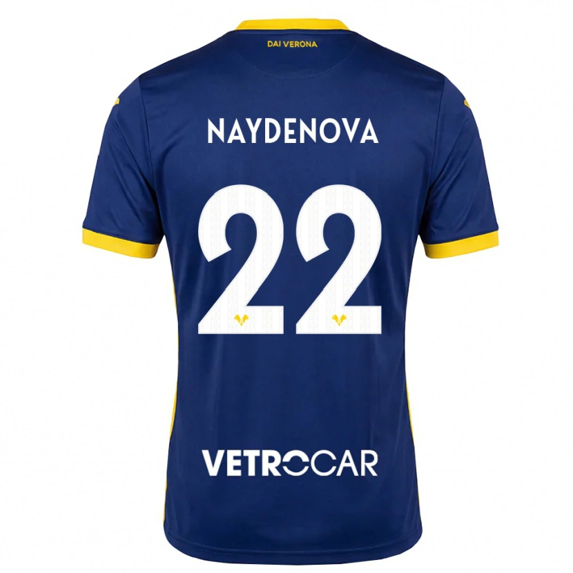 Danxen Men Ivana Naydenova #22 Royal Blue Yellow White Home Jersey 2026/27 T-Shirt