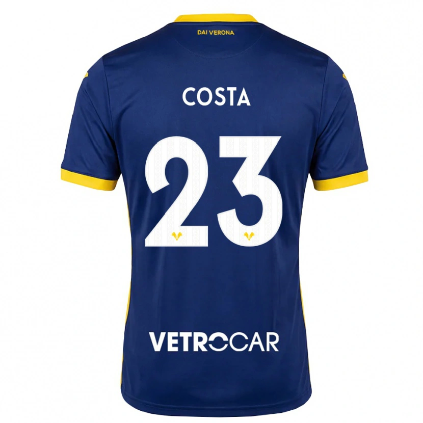 Danxen Men Nicole Costa #23 Royal Blue Yellow White Home Jersey 2026/27 T-Shirt