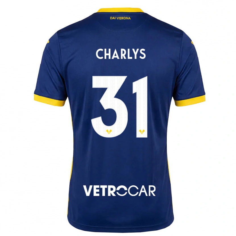Danxen Men Charlys Matheus Lima Pontes #31 Royal Blue Yellow White Home Jersey 2026/27 T-Shirt