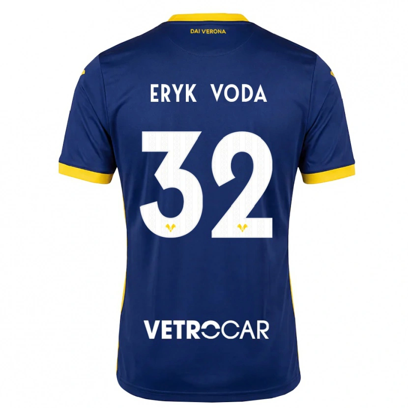 Danxen Men Andrei Eryk Voda #32 Royal Blue Yellow White Home Jersey 2026/27 T-Shirt