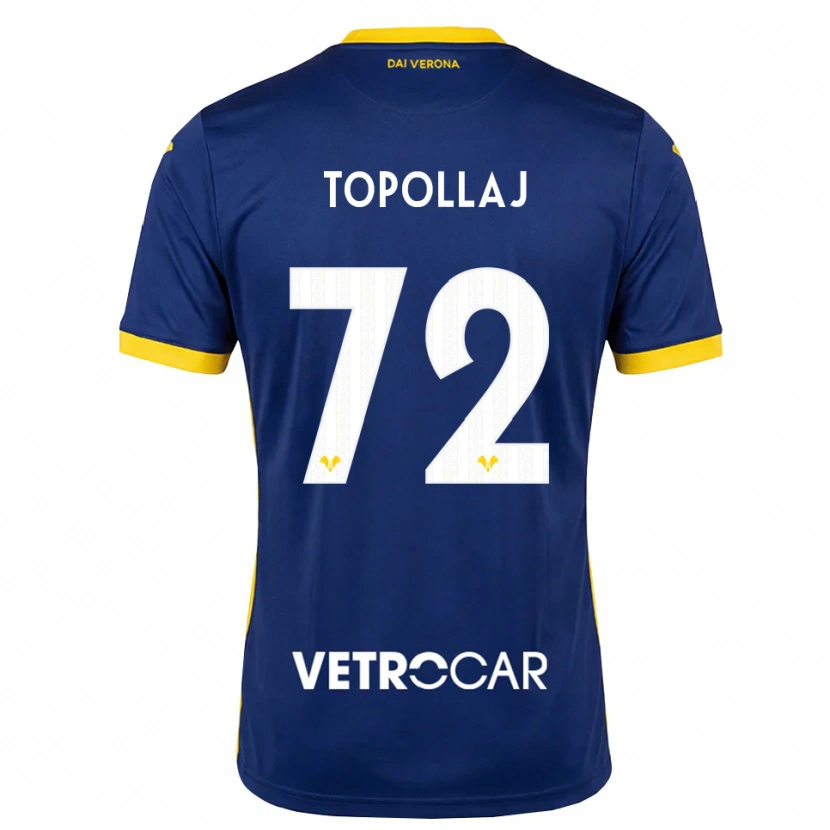 Danxen Men Mark Topollaj #72 Royal Blue Yellow White Home Jersey 2026/27 T-Shirt