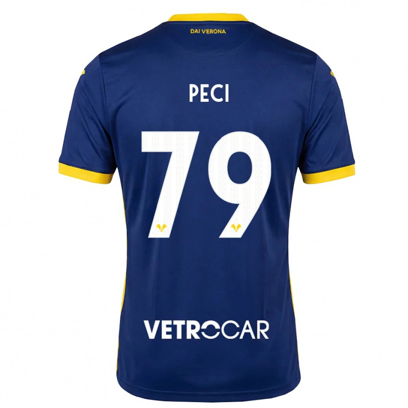 Danxen Men Jurgen Peci #79 Royal Blue Yellow White Home Jersey 2026/27 T-Shirt