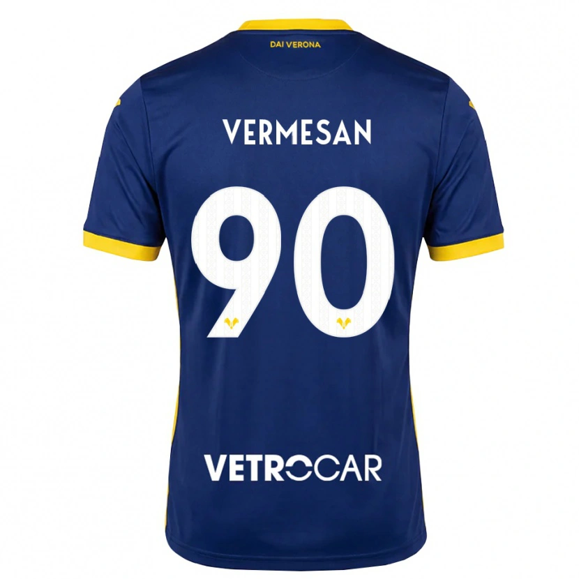 Danxen Men Ioan Vermeșan #90 Royal Blue Yellow White Home Jersey 2026/27 T-Shirt