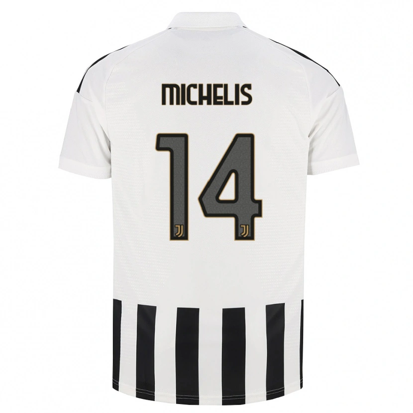 Danxen Men Mattia Michelis #14 Black White Brown Home Jersey 2026/27 T-Shirt