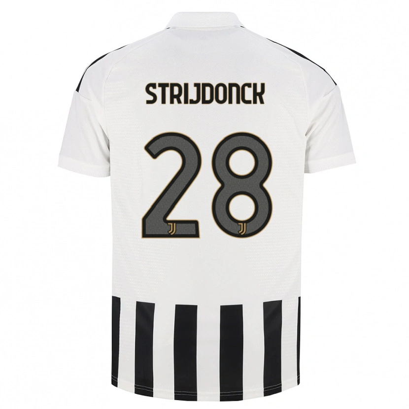 Danxen Men Bayron Strijdonck #28 Black White Brown Home Jersey 2026/27 T-Shirt