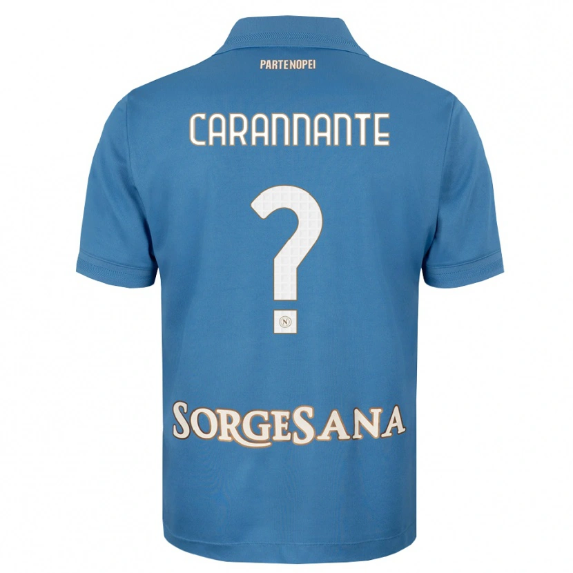 Danxen Men Lorenzo Carannante #0 Haze Blue White Home Jersey 2026/27 T-Shirt