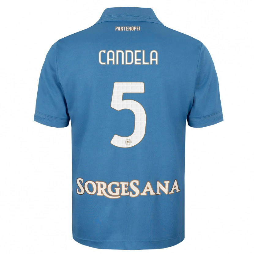 Danxen Men Ivan Candela #5 Haze Blue White Home Jersey 2026/27 T-Shirt