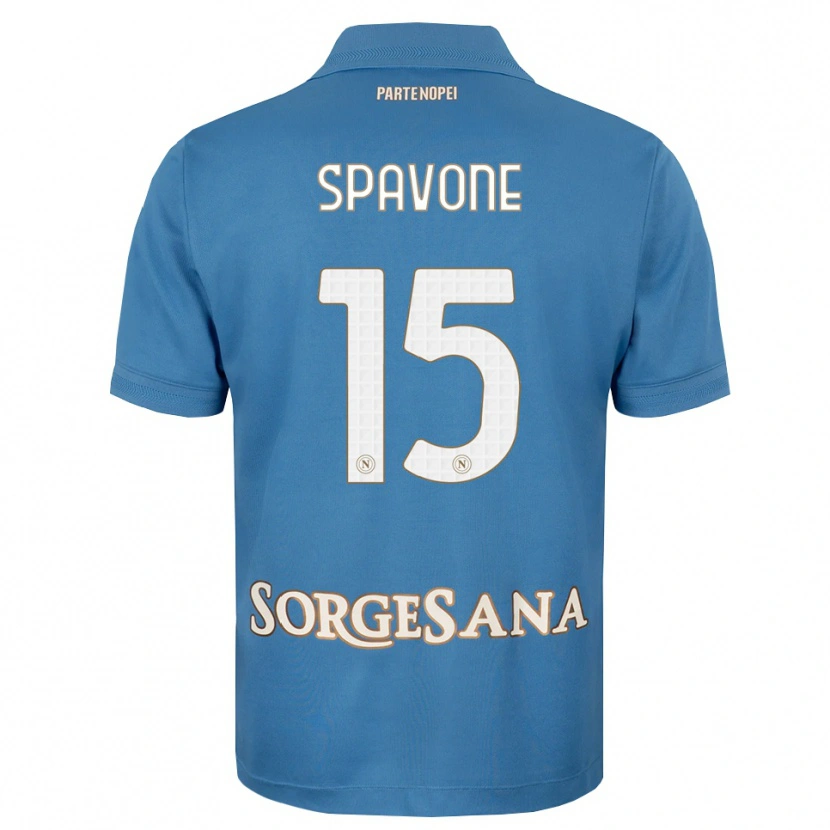 Danxen Men Alessandro Spavone #15 Haze Blue White Home Jersey 2026/27 T-Shirt