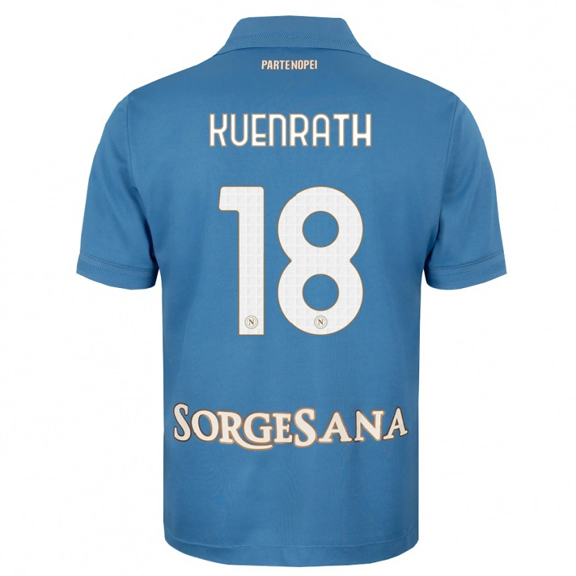 Danxen Men Melanie Kuenrath #18 Haze Blue White Home Jersey 2026/27 T-Shirt
