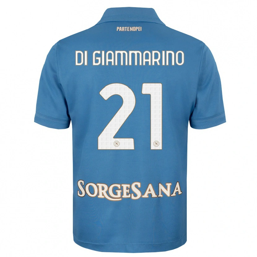 Danxen Men Virginia Di Giammarino #21 Haze Blue White Home Jersey 2026/27 T-Shirt