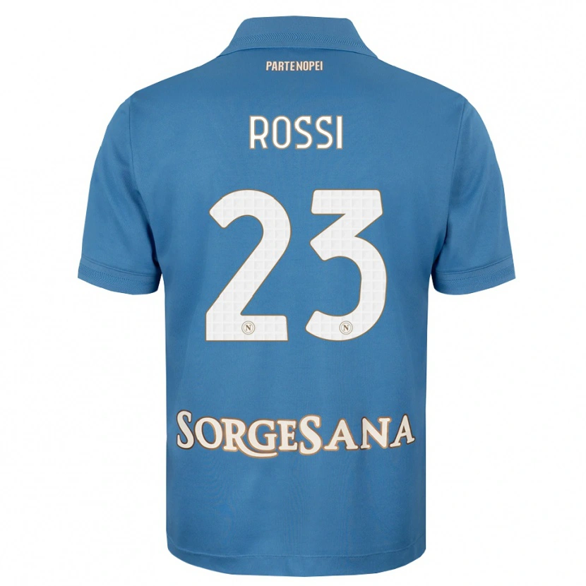Danxen Men Leonardo Rossi #23 Haze Blue White Home Jersey 2026/27 T-Shirt