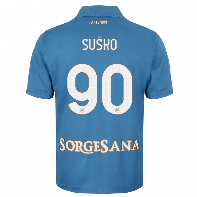 Danxen Men Daniel Suško #90 Haze Blue White Home Jersey 2026/27 T-Shirt