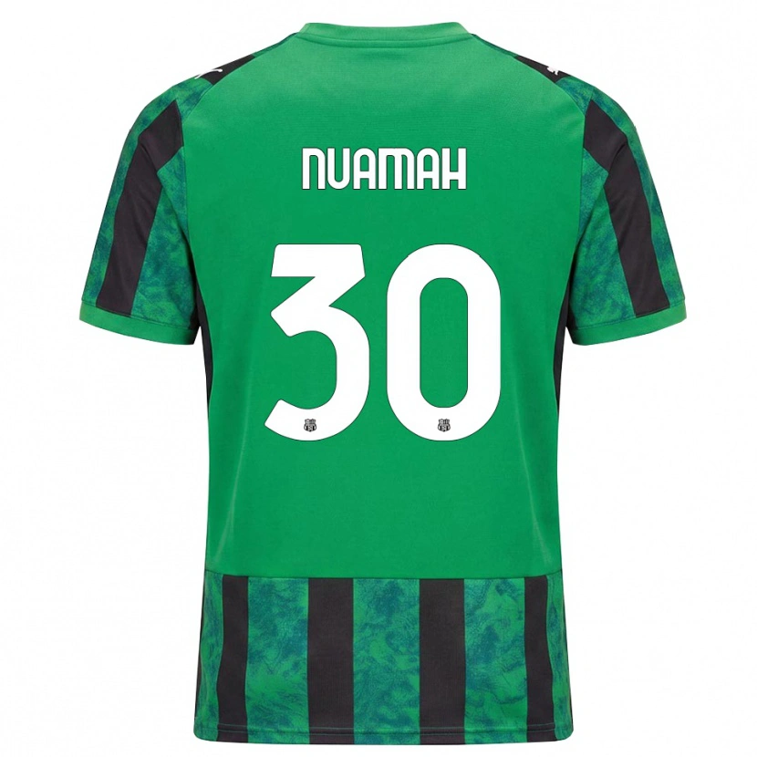 Danxen Men Patrick Nuamah #30 Green Black White Home Jersey 2026/27 T-Shirt
