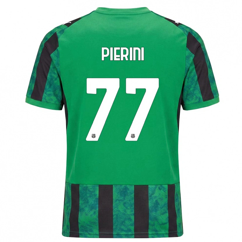 Danxen Men Nicholas Pierini #77 Green Black White Home Jersey 2026/27 T-Shirt