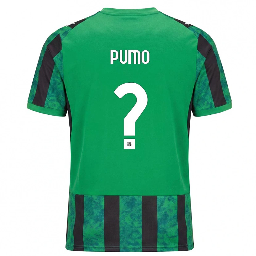 Danxen Men Samuele Pumo #0 Green Black White Home Jersey 2026/27 T-Shirt