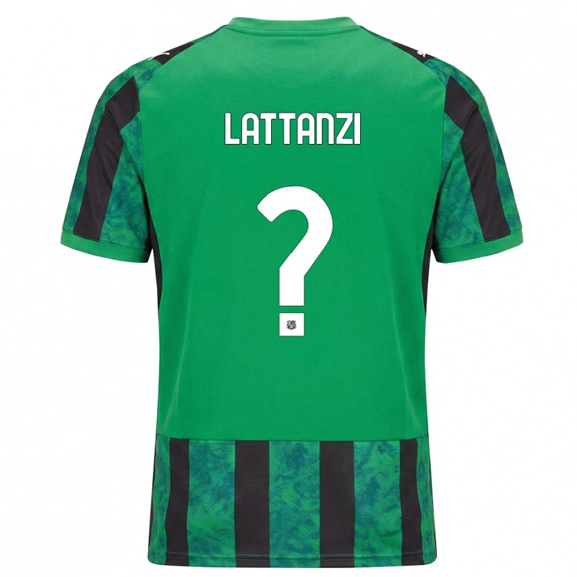 Danxen Men Luca Lattanzi #0 Green Black White Home Jersey 2026/27 T-Shirt