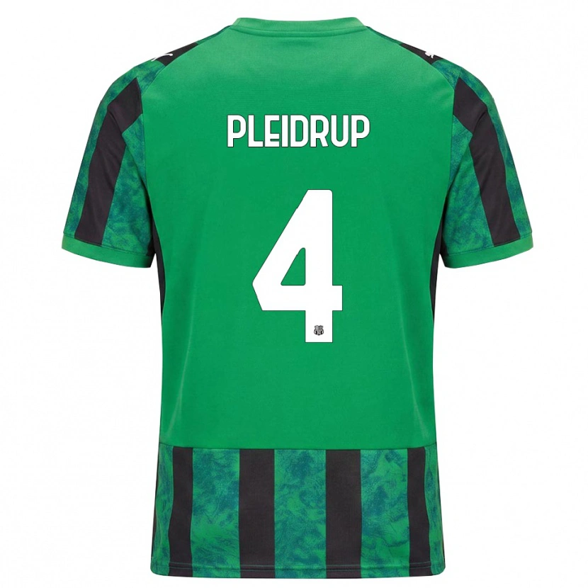Danxen Men Caroline Pleidrup #4 Green Black White Home Jersey 2026/27 T-Shirt