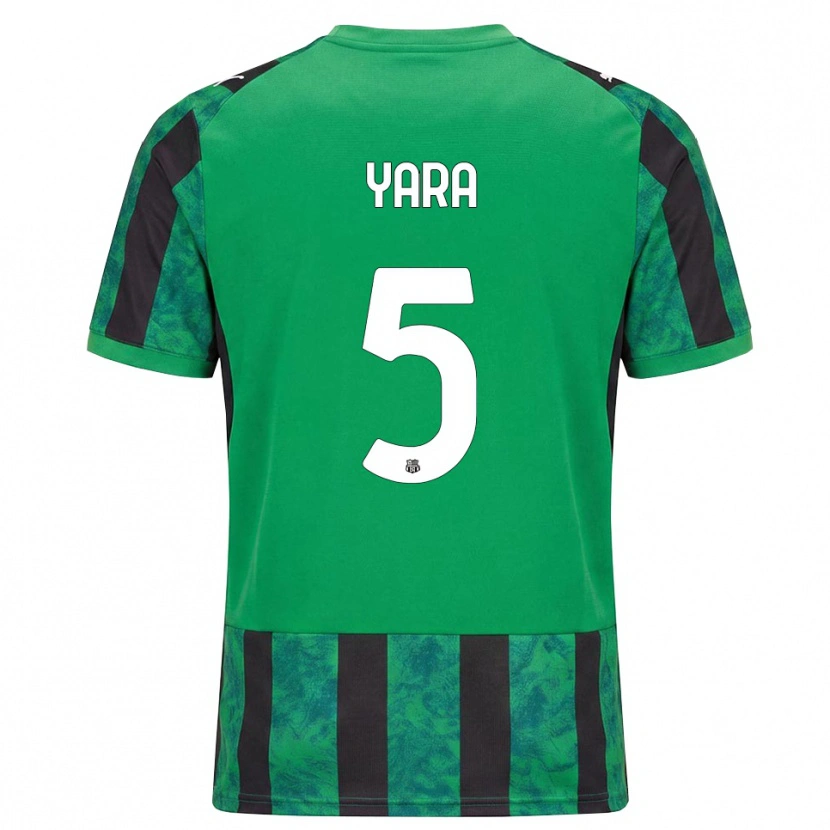 Danxen Men Moussa Yara #5 Green Black White Home Jersey 2026/27 T-Shirt
