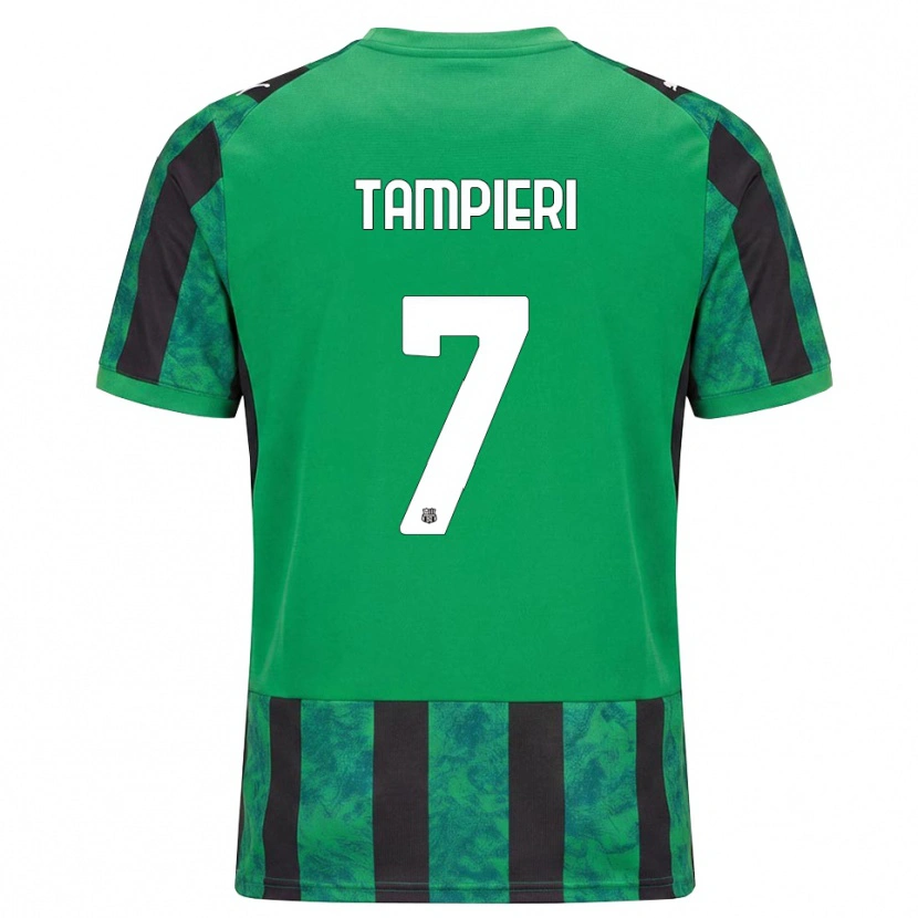 Danxen Men Diego Tampieri #7 Green Black White Home Jersey 2026/27 T-Shirt