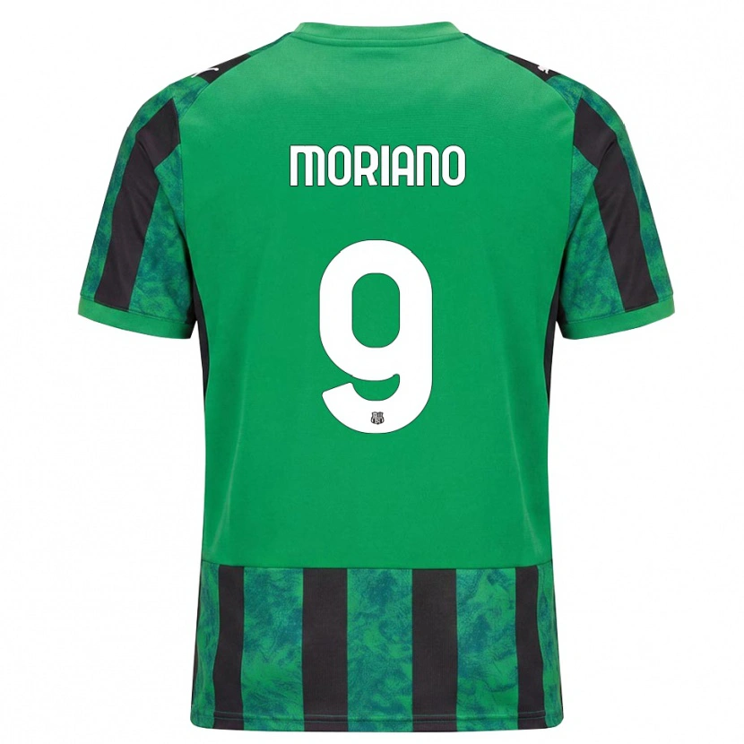 Danxen Men Andrea Moriano #9 Green Black White Home Jersey 2026/27 T-Shirt