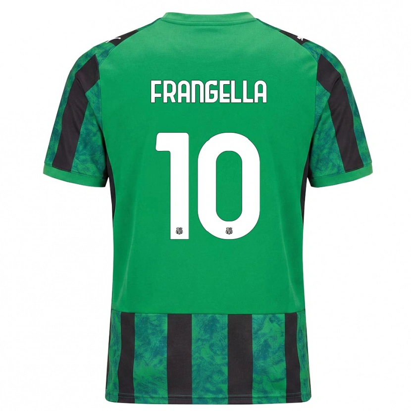 Danxen Men Christian Frangella #10 Green Black White Home Jersey 2026/27 T-Shirt
