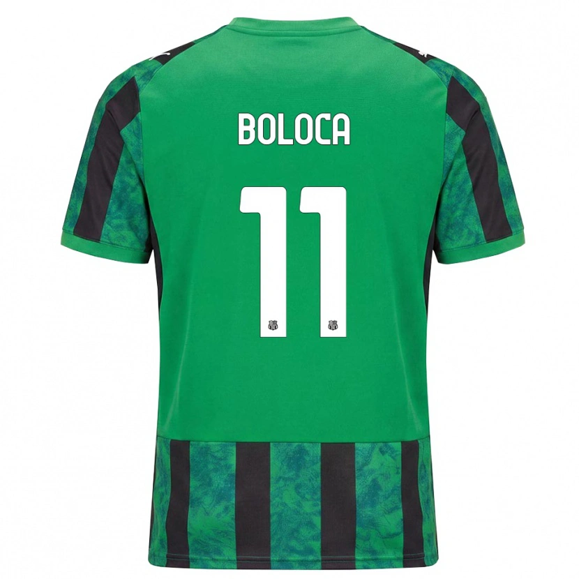 Danxen Men Daniel Boloca #11 Green Black White Home Jersey 2026/27 T-Shirt