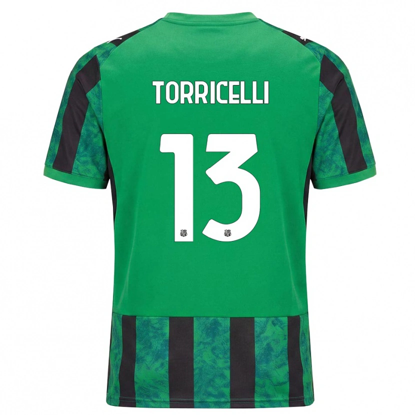 Danxen Men Marco Torricelli #13 Green Black White Home Jersey 2026/27 T-Shirt