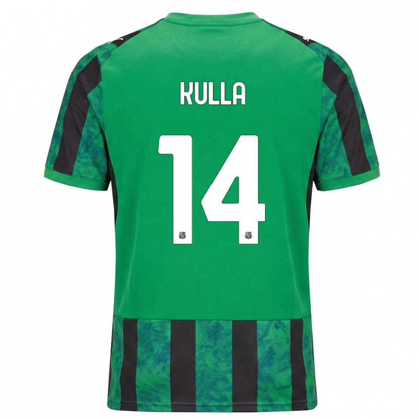 Danxen Men Gabriel Kulla #14 Green Black White Home Jersey 2026/27 T-Shirt